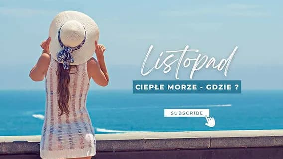 Gdzie nad morze w listopadzie? Ciepłe miejsca na relaks i kąpiele Gdzie nad morze w listopadzie? Ciepłe miejsca na relaks i kąpiele